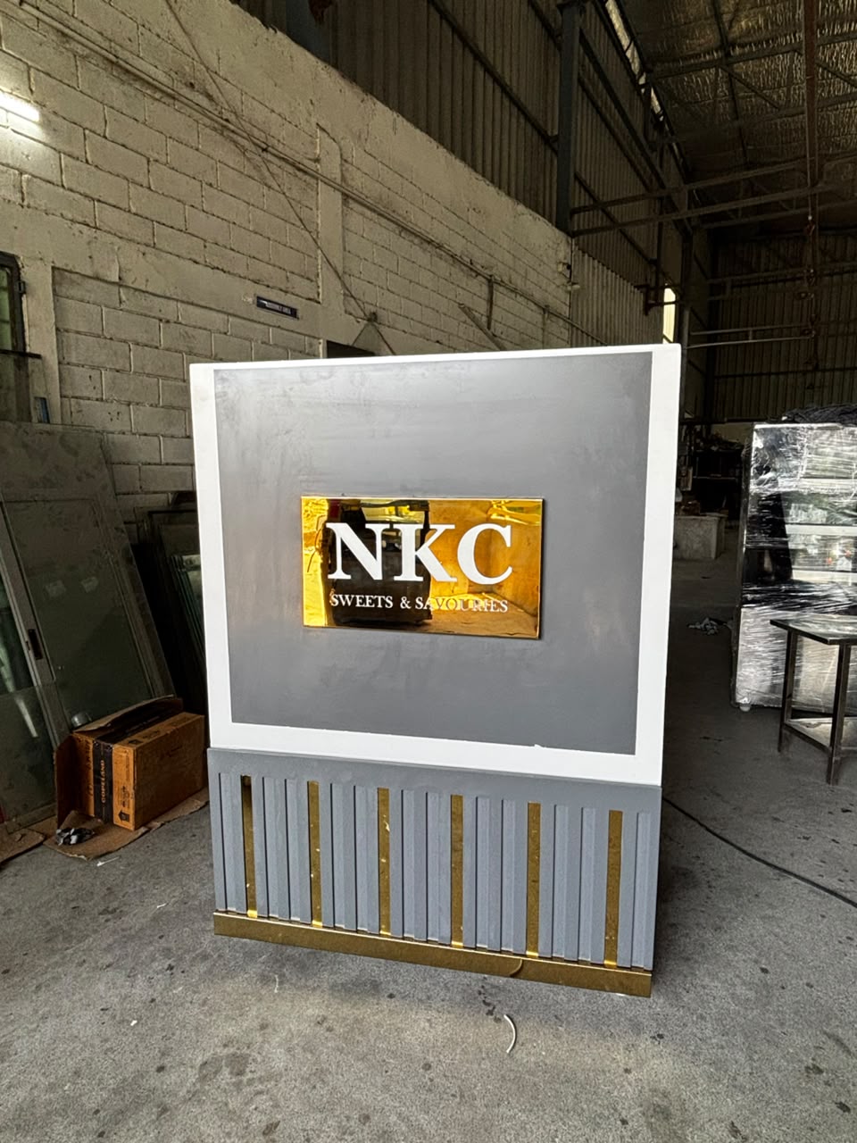 Custom Branded Billing Counter