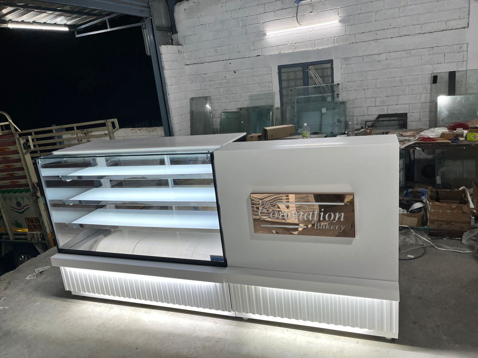 Bakery Display and Billing Counter