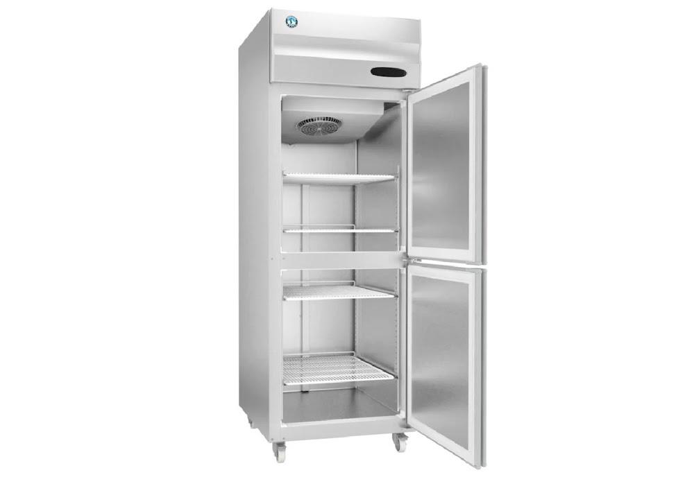 Upright Chiller 2 Half Door Chiller With Half Glass
